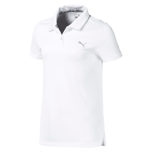 GIRLS ESSENTIAL Golf POLO in White
