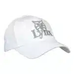 Lynx Junior Baseball Golf Cap in White