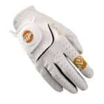 Mkids Junior Golf Glove, size small in Yellow.