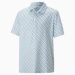 Mattr Pineapples Polo Boys Back front of the shirt.