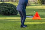 EcoSHOT Golf chipping target made by EcoWow from sustainable recycled materials.