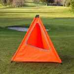 EcoSHOT Golf chipping target made by EcoWow from sustainable recycled materials.