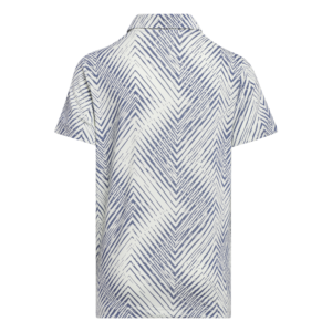 Adidas Boys Herringbone Scripted Polo Shirt Kids