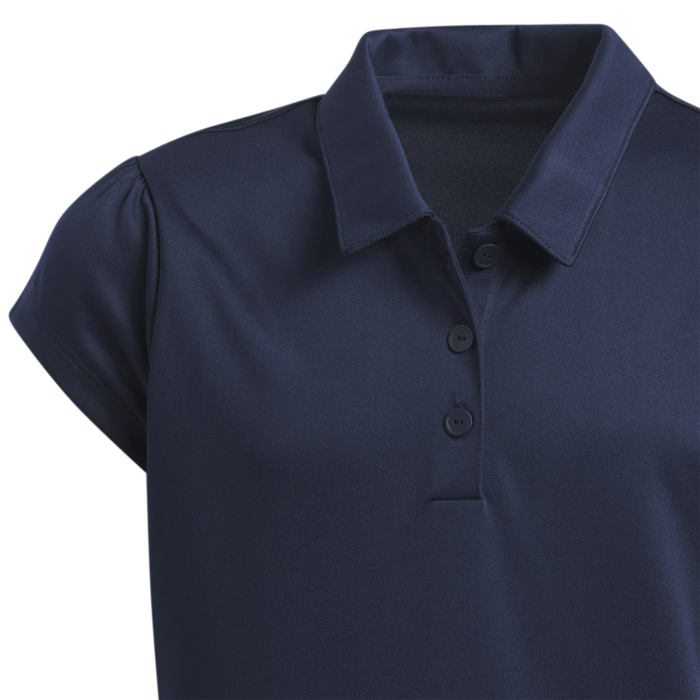 Adidas Girls' Performance Polo Shirt Navy