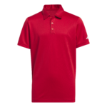 Adidas Performance Short Sleeve Polo Shirt Boys In Red