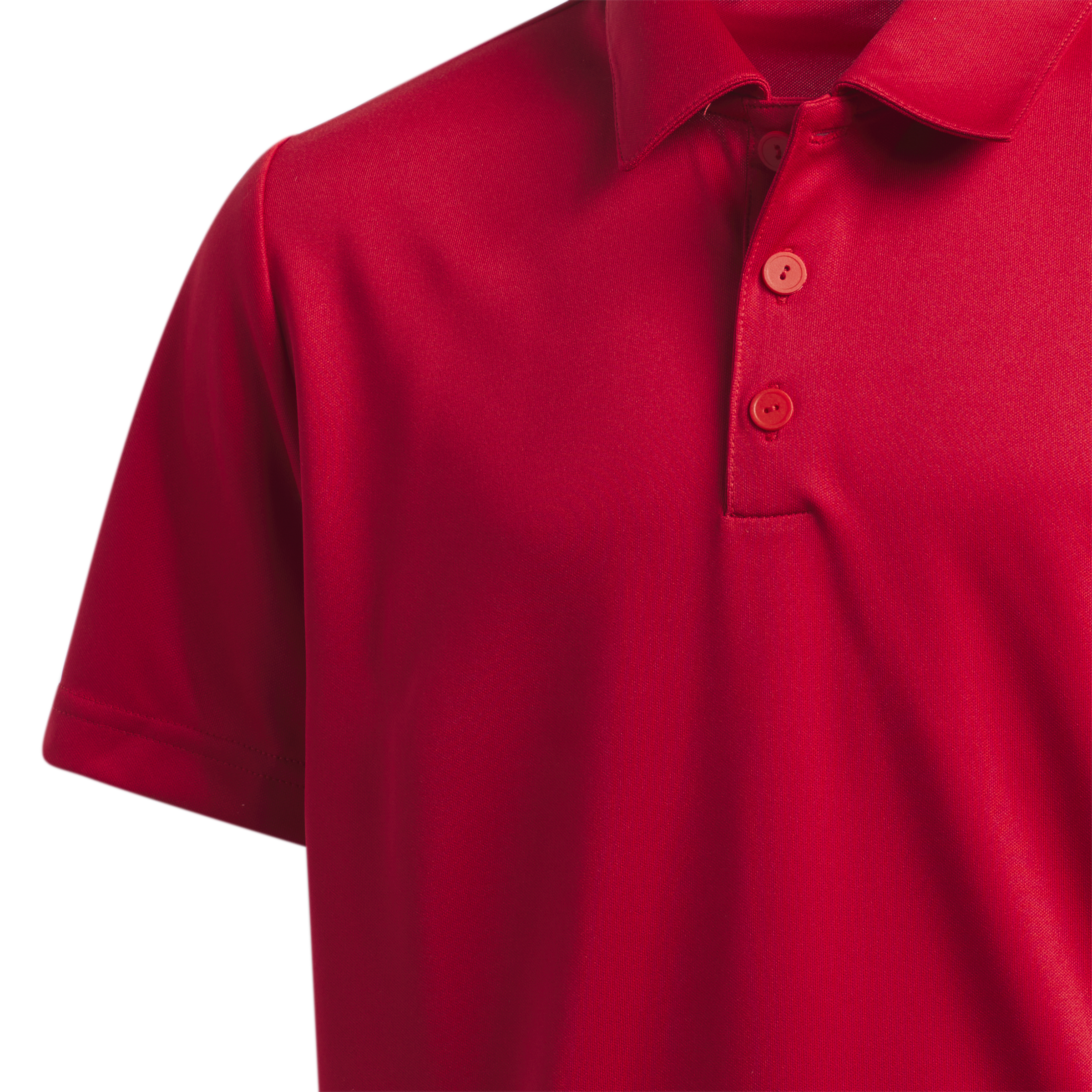 Adidas Performance Short Sleeve Polo Shirt Boys In Red
