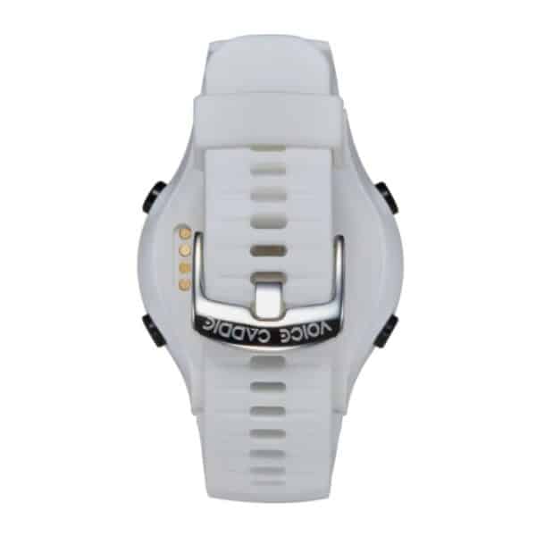 Voice Caddie A2 Golf GPS Watch picture of the back.
