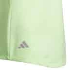 close up of the detailed adidas 3 stripe logo.
