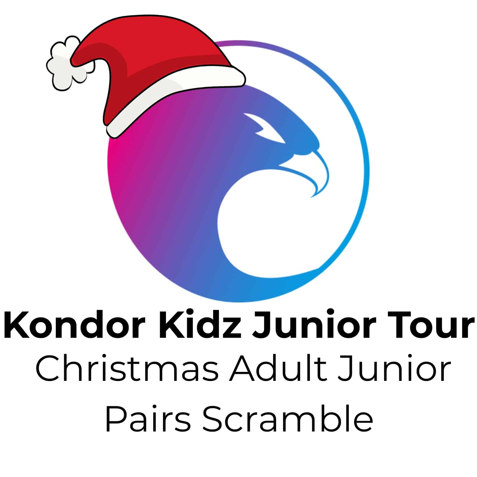 Logo for our chirstmas parent junior scramble competition
