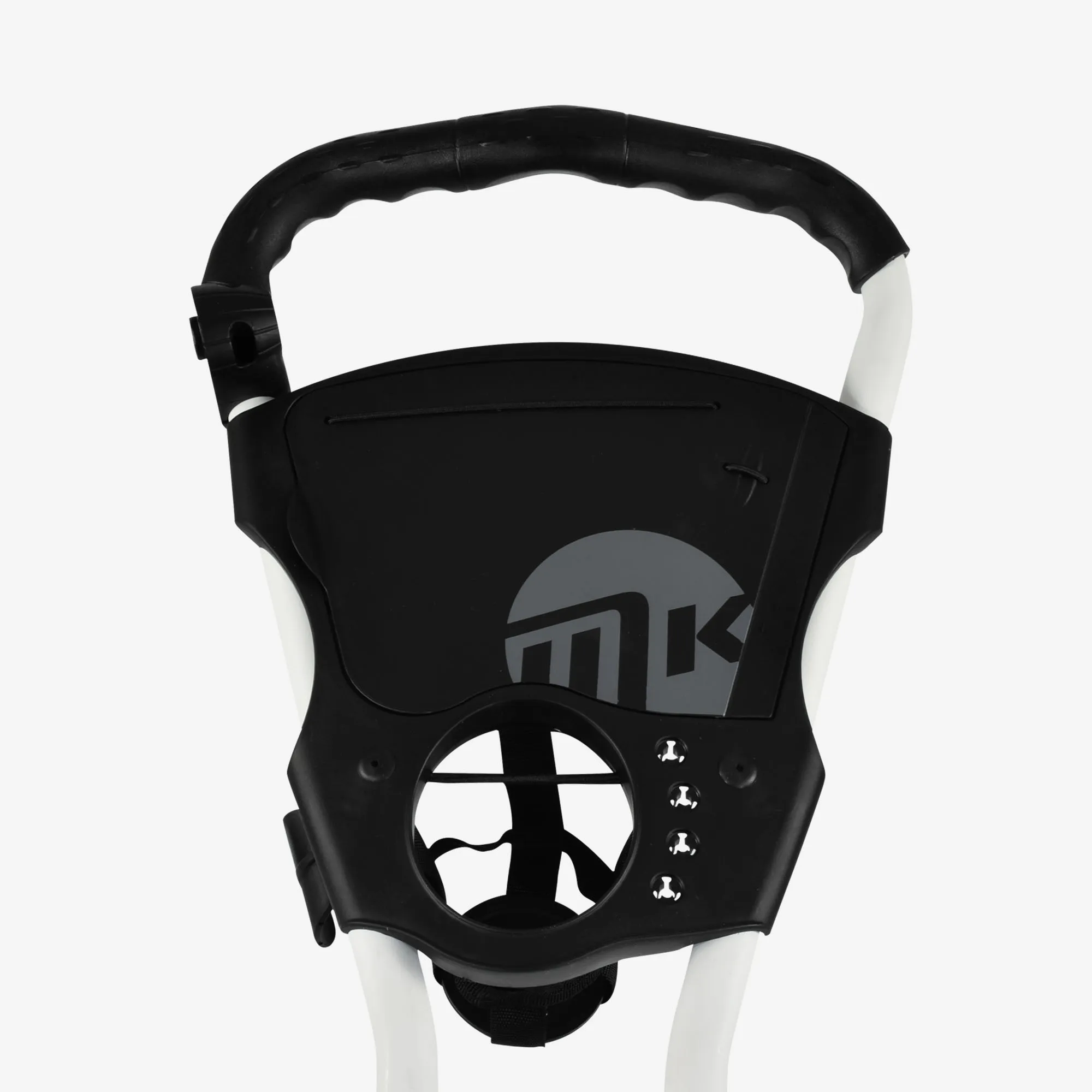 Masters MKids 3 wheel golf trolley in white.