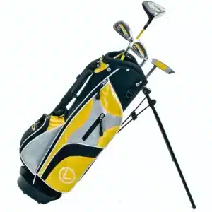 Longridge Challenger junior golf set for children aged 4+ years, including clubs and stand bag