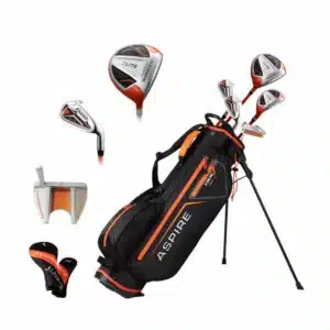 Skymax Aspire J-Lite junior golf set 133–155cm right hand with lightweight clubs and stand bag for kids