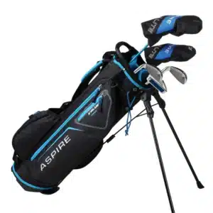 Skymax Aspire J-Lite junior golf starter set for kids 112–132cm right handed clubs with stand bag