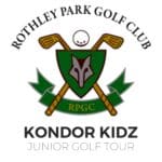 Rothley Park Golf Club Logo, with the Kondor Kidz Junior Tour text logo underneath.
